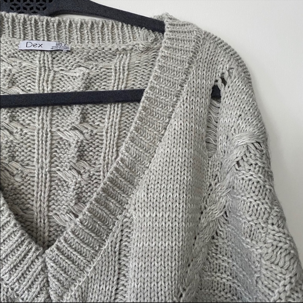 Dex Destroyed Knit Sweater